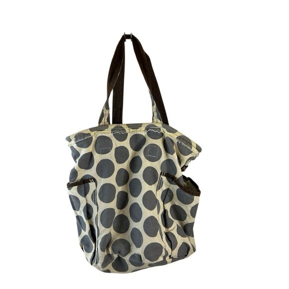 Thirty-one 31 metro retro gray dots boho cargo pockets - Picture 1 of 10
